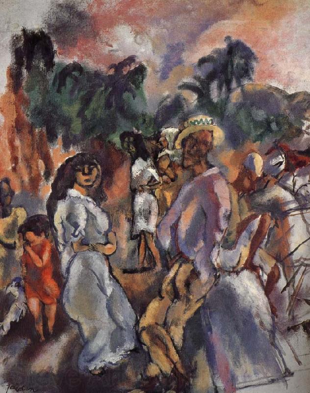 Jules Pascin Composition of picture of Cuba